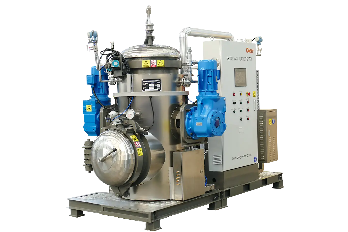 INTEGRATED AUTOCLAVE WITH SHREDDER – MWI SERIES